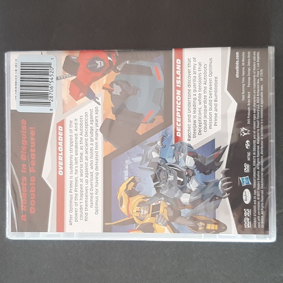 Transformers DVD Robots in Disguise Collection Animation Double Feature - Picture 7 of 7